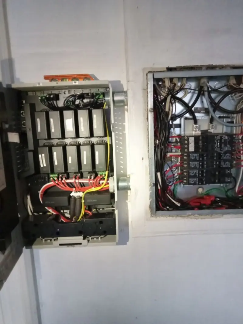 Electrical panel upgrade completed for Ring Doorbell Installation in Lakeside